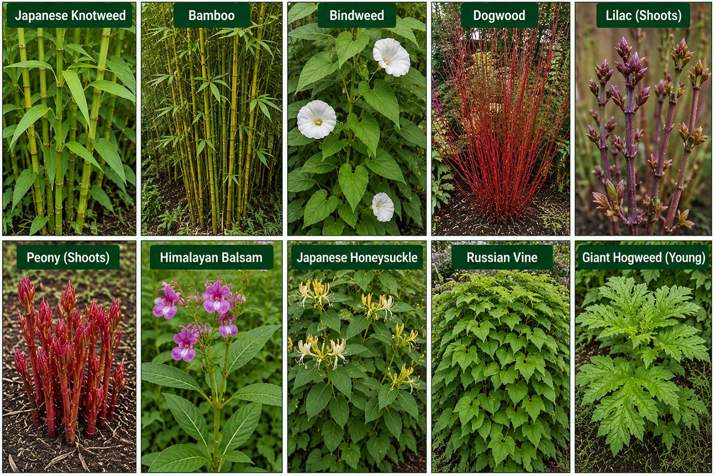 plants that look like knotweed